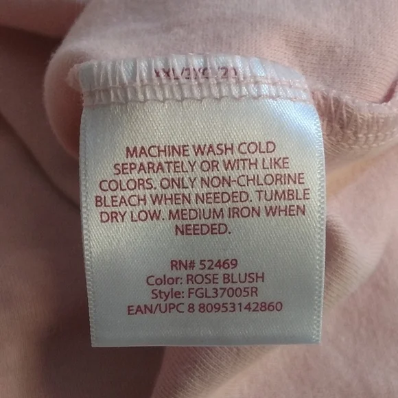 Faded Glory Pink Long Sleeve‎ Shirt - Picture 6 of 6